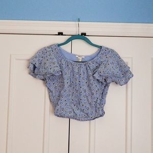 Floral crop top